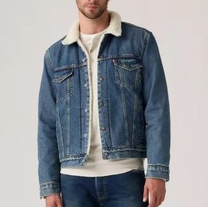 🌻Levis Sherpa Trucker Jacket Size M Unisex